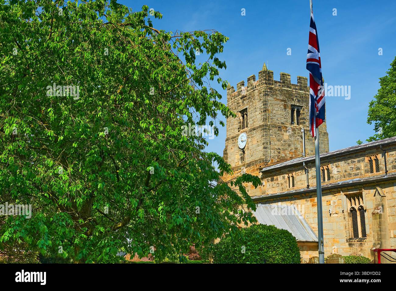 Église Saint-Jean-Baptiste et tous les Saints à Easingwold North Yorkshire Banque D'Images