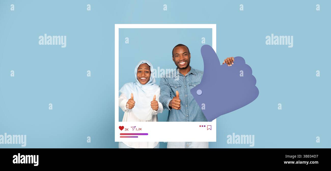 Engager les influenceurs des médias sociaux en promouvant la positivité par le biais de contenu en ligne Banque D'Images