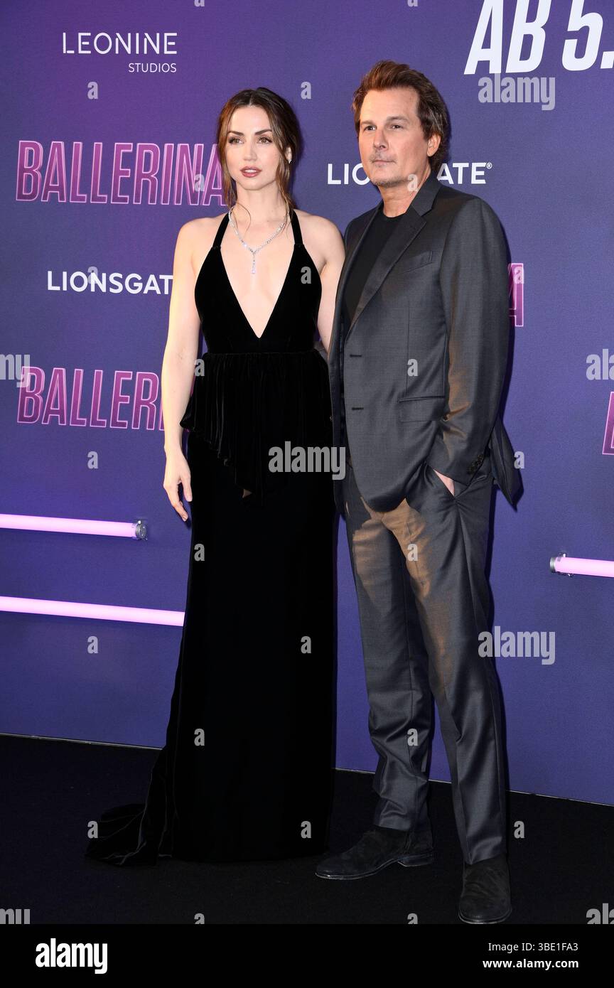 Ana de Armas und Len Wiseman BEI der Premiere des Kinoflims 'from the World of John Wick : Ballerina' im Zoo Palast. Berlin, 26.05.2025 Banque D'Images