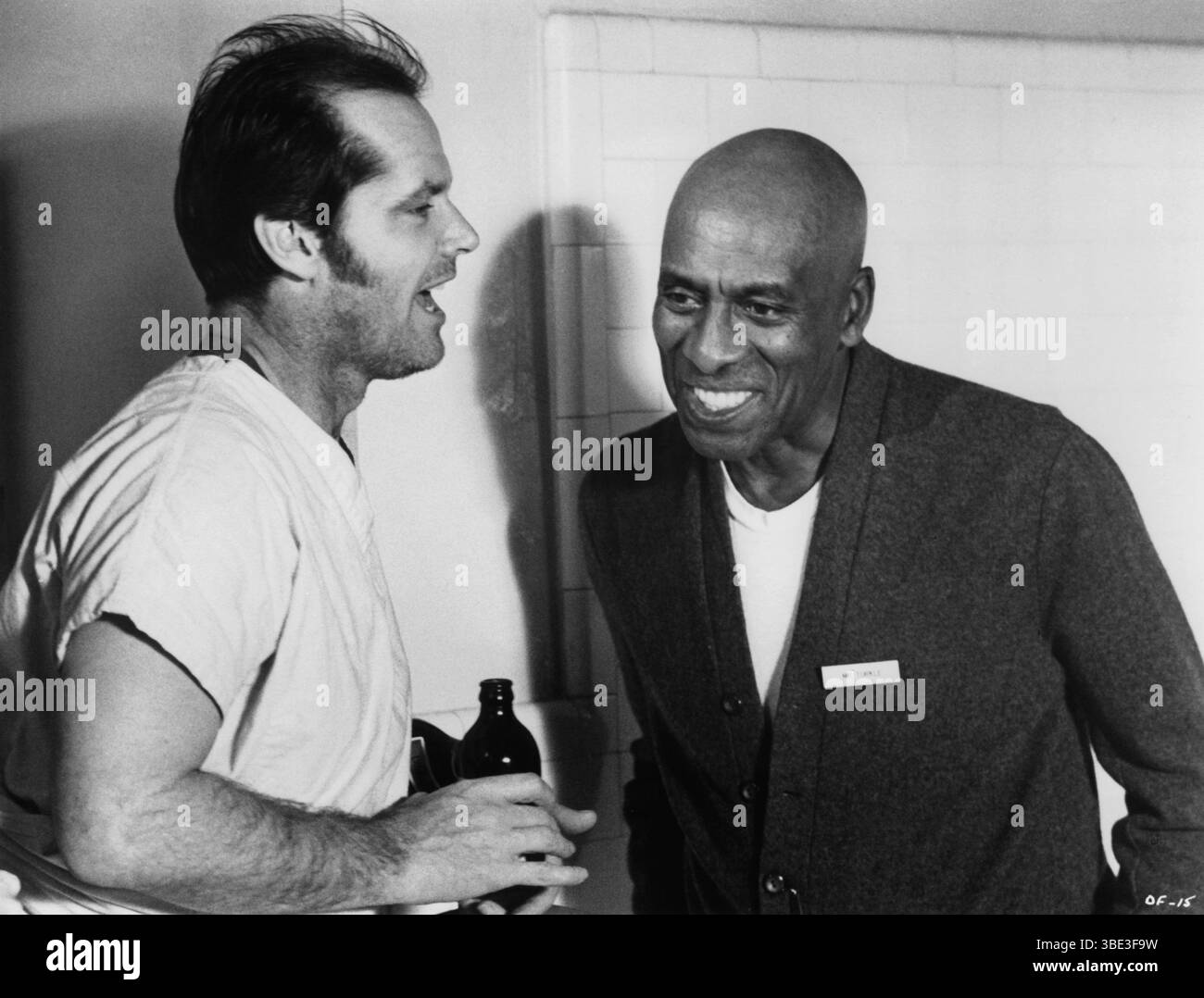 Un vol au-dessus du nid de coucou année : 1975 USA réalisateur : Milos Forman Jack Nicholson, Scatman Crothers Banque D'Images