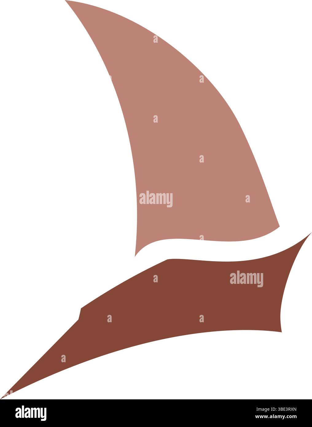 Bateau à voile Viking Illustration de Vecteur