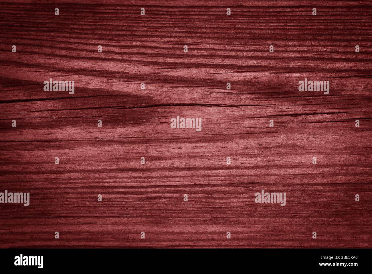 Texture du bois en couleur rouge. Fond en bois. Banque D'Images