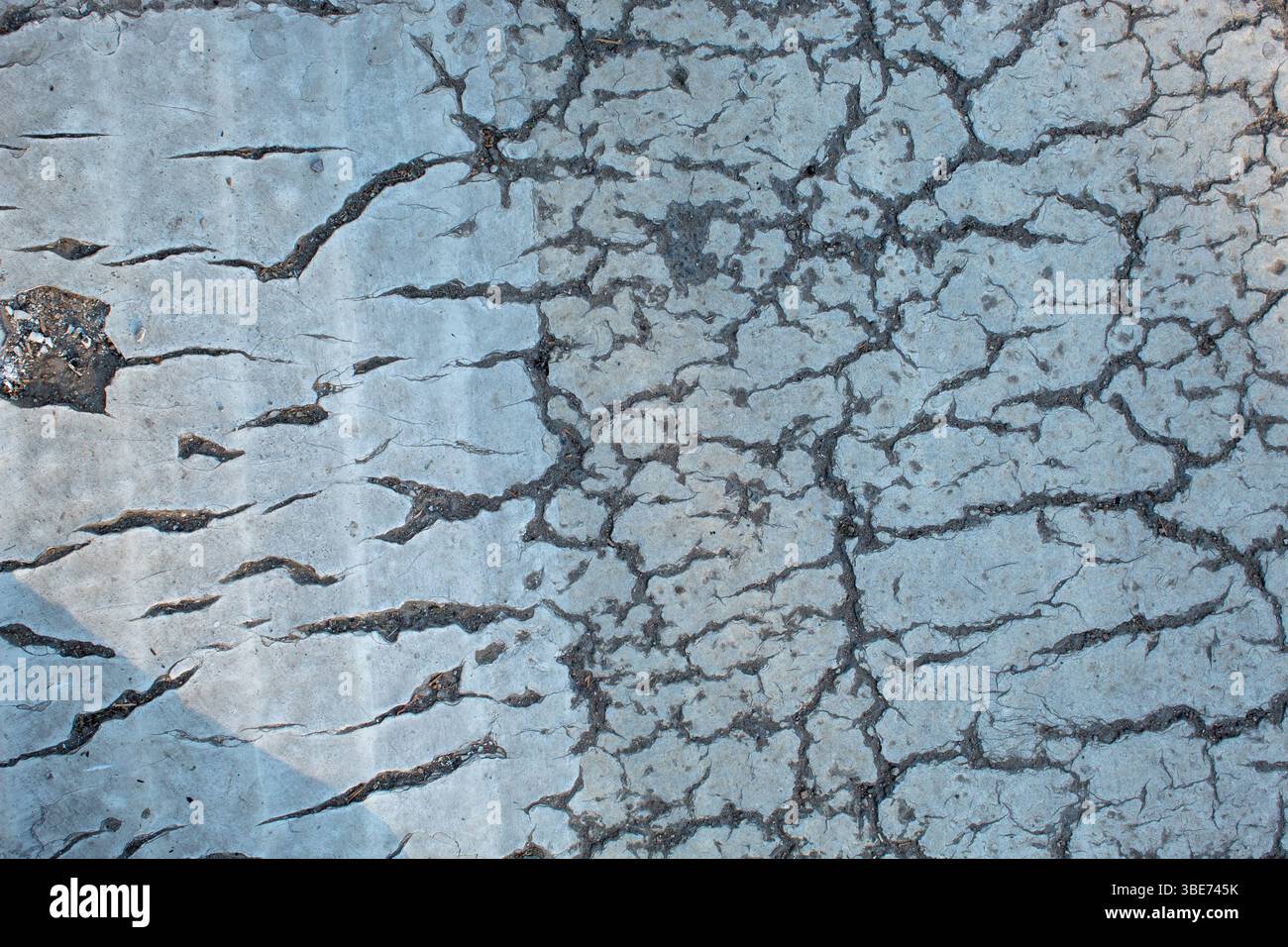 Peinture blanche sur la rue de près. Texture d'arrière-plan Banque D'Images