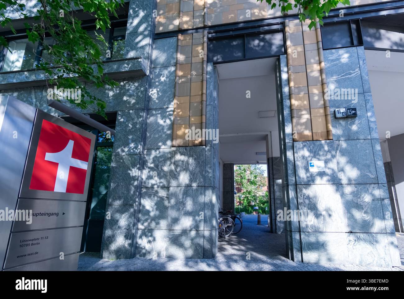 Siège de la Stiftung Warentest au Lützowplatz 11-13 à Berlin, Allemagne. Banque D'Images