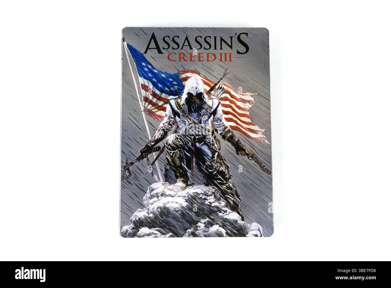 Assassin's Creed III jeu vidéo sur Xbox 360 – pays de Galles, Royaume-Uni – 17 mai 2025 Banque D'Images