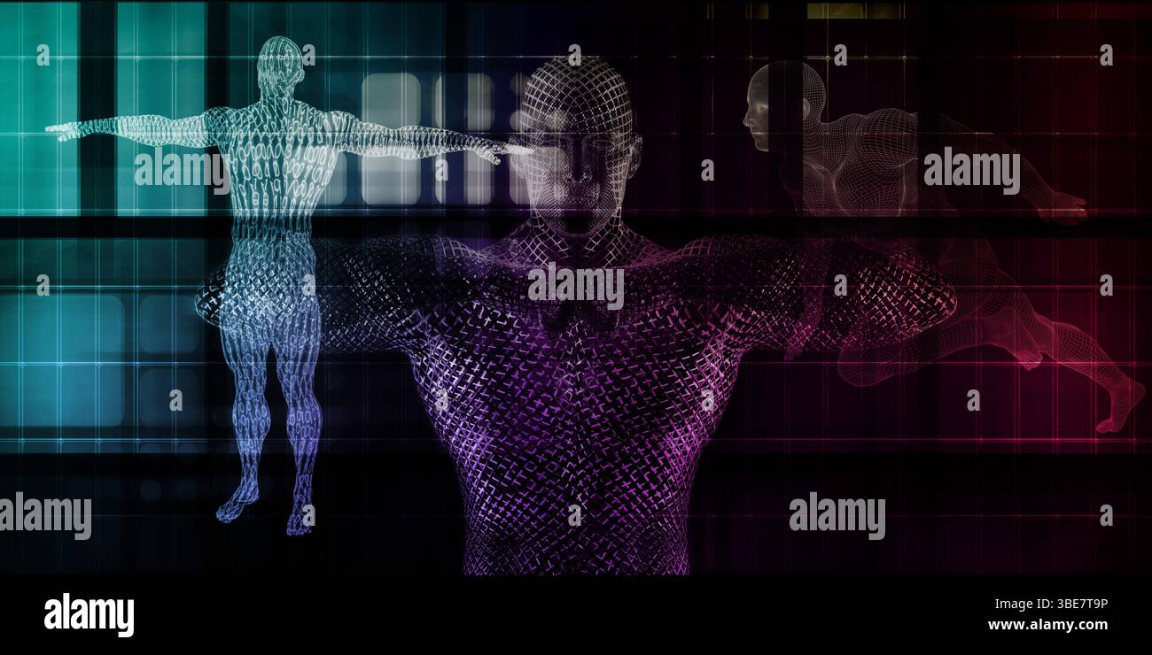 Applications de l'intelligence artificielle dans la technologie spatiale Banque D'Images