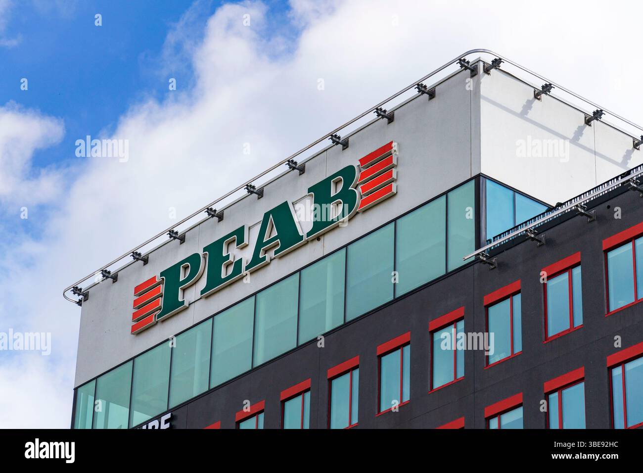 Siège de Peab AB construction and civil Engineering Company le 11 mai 2025 à Gothenburg, Suède. Banque D'Images
