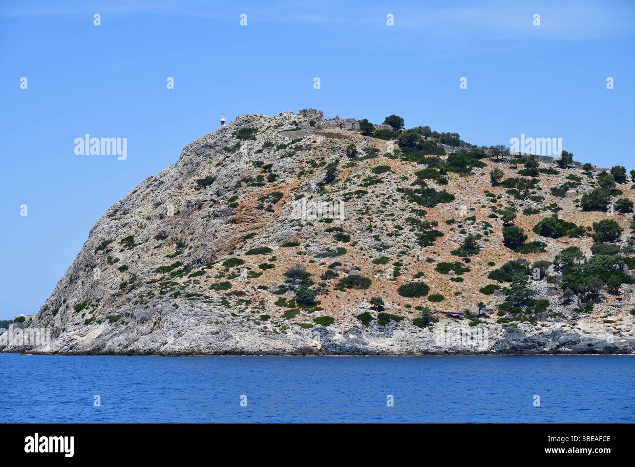 - Nicholas, Turquie. Nicholas Island qui à une époque était l'un des centres du christianisme Banque D'Images