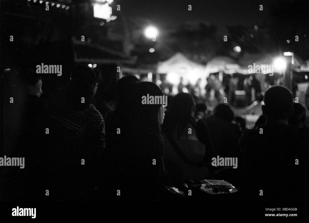 Rassemblement nocturne du début des années 2010 à Hangzhou, Zhejiang, Chine Banque D'Images Rassemblement nocturne du début des années 2010 à Hangzhou, Zhejiang, Chine Banque D'Images