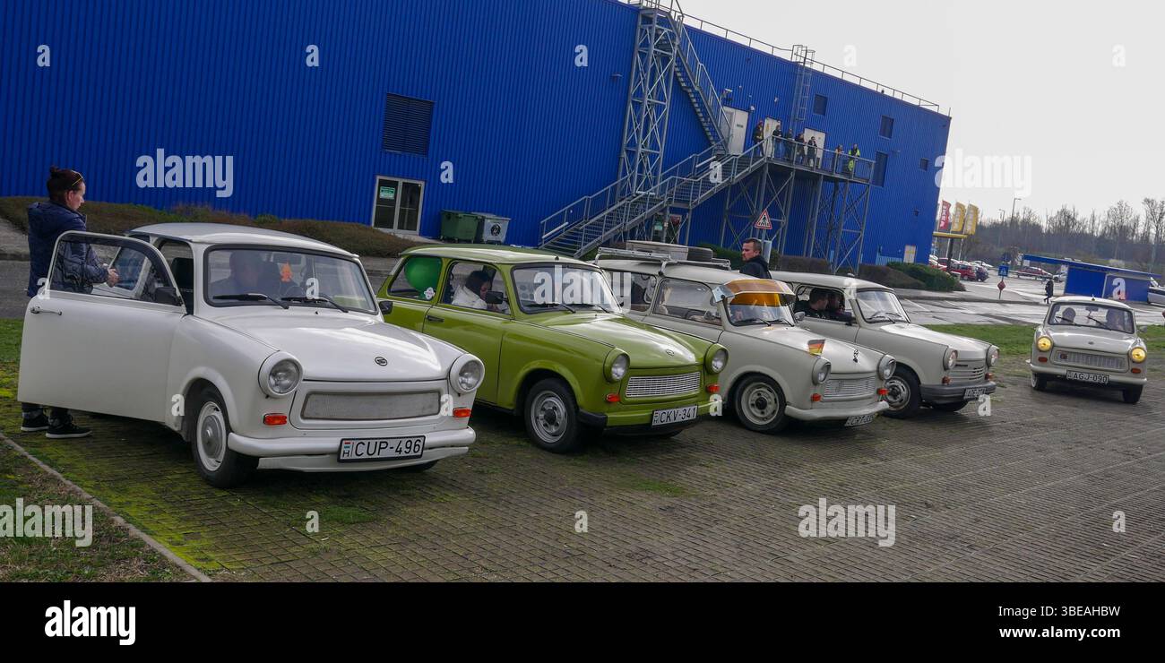Trabant Banque D'Images