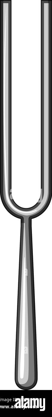 illustration vectorielle de dessin animé de diapason de tumbler Illustration de Vecteur