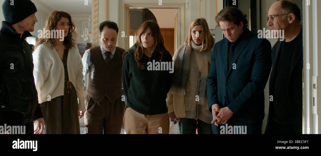 Les musiciens (2025) Valérie Donzelli Frédéric Pierrot Marie Vialle Valentin Pradier Emma Ravier Mathieu Spinosi Daniel Garlitsky *Filmstill Banque D'Images