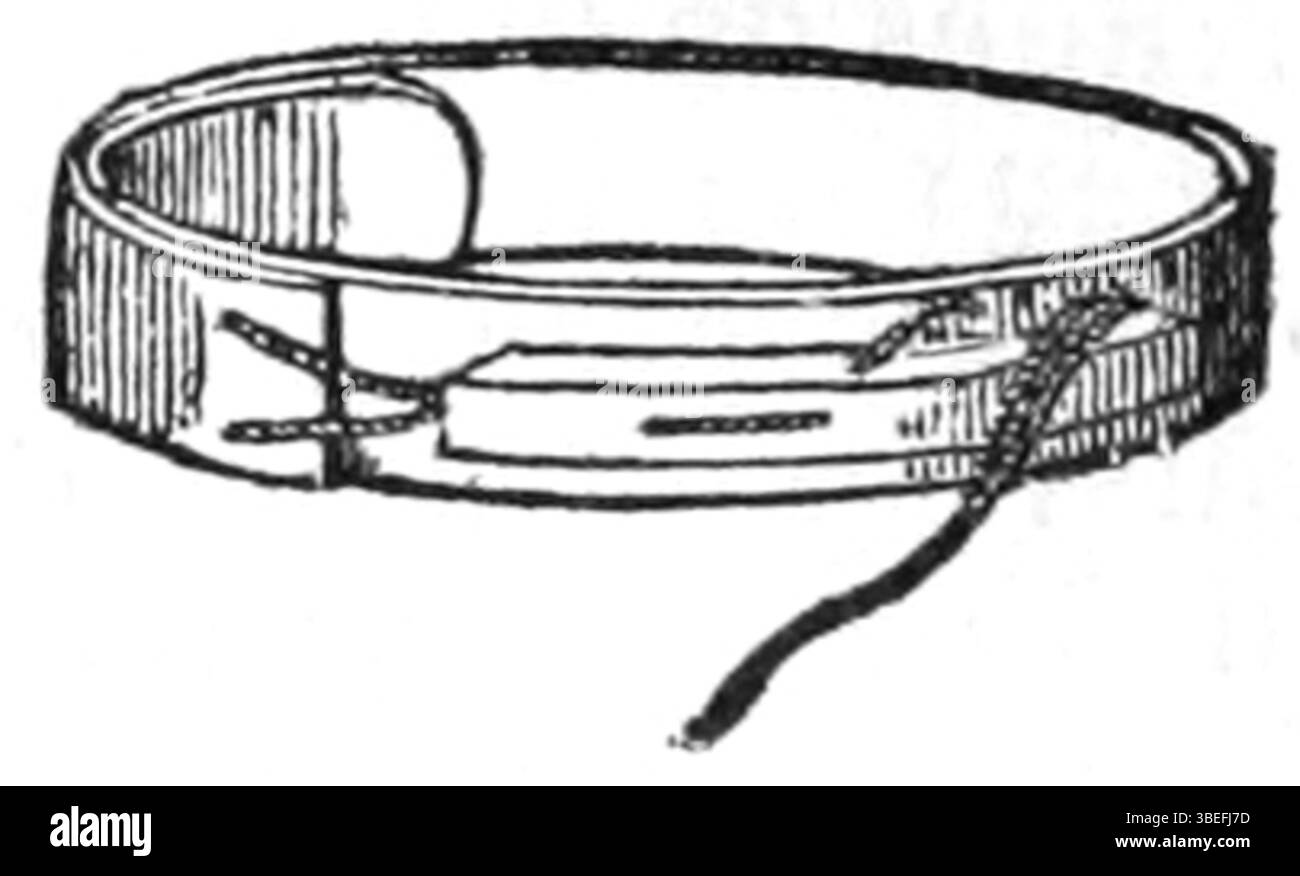 Cette gravure montre des ronds de fromage utilisés pour couvrir le fromage qui est pressé. La conception souligne leur rôle dans la préservation de la forme et de la consistance du fromage pendant le pressage, une étape critique dans le processus de fabrication du fromage. Banque D'Images