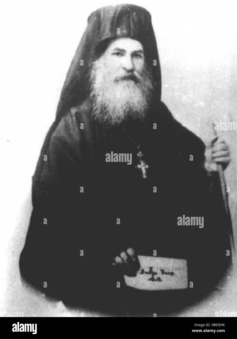 Neofit Bozveli (1785-1848) était un éminent religieux bulgare et figure du XIXe siècle, connu pour ses contributions religieuses et culturelles à cette époque. Banque D'Images