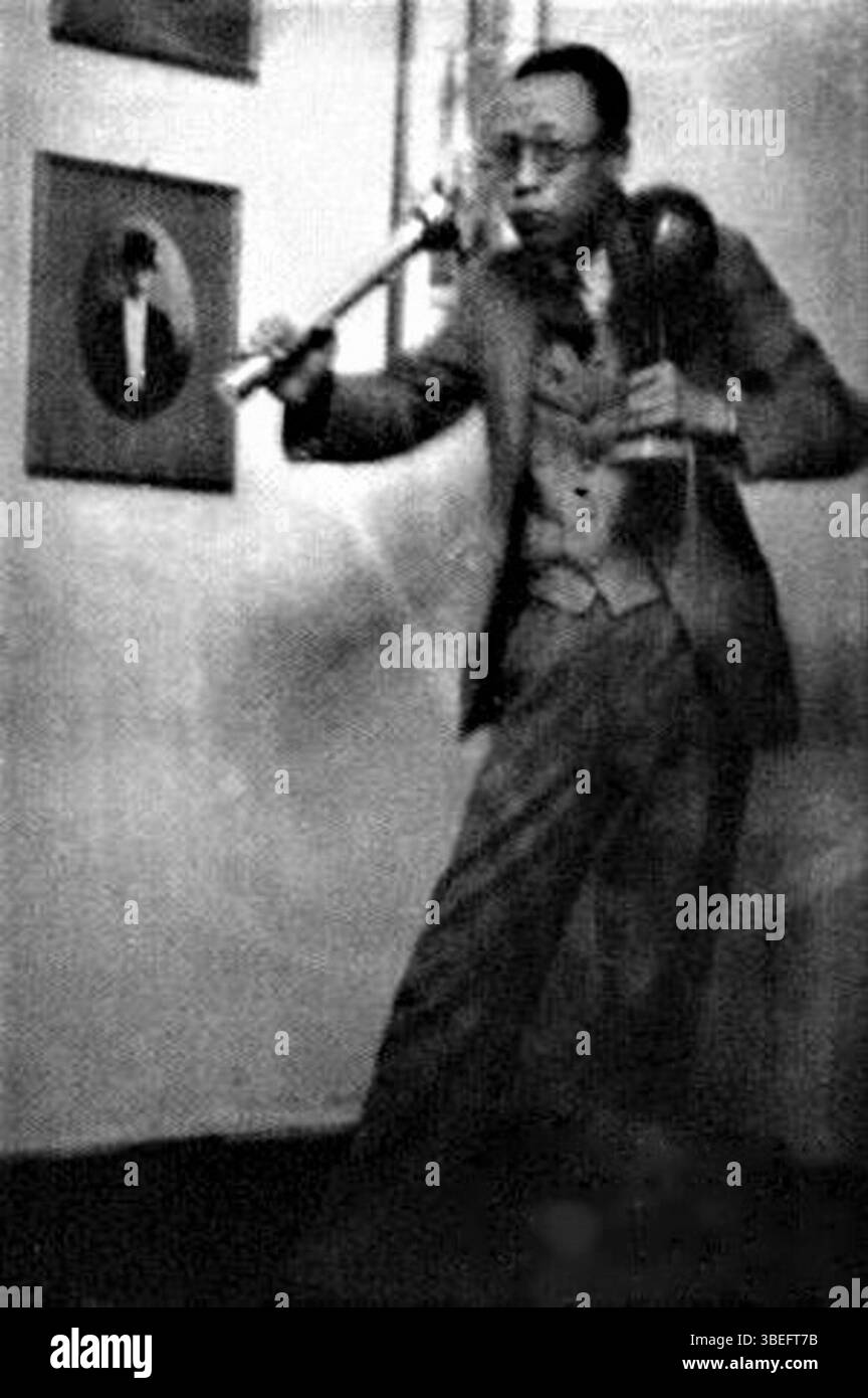 Cette image de Puyi, le dernier empereur de Chine, a été prise au cours des années 1920-1930, une période turbulente dans l'histoire chinoise alors que le règne de Puyi passait de l'impérial à la républicain. Banque D'Images