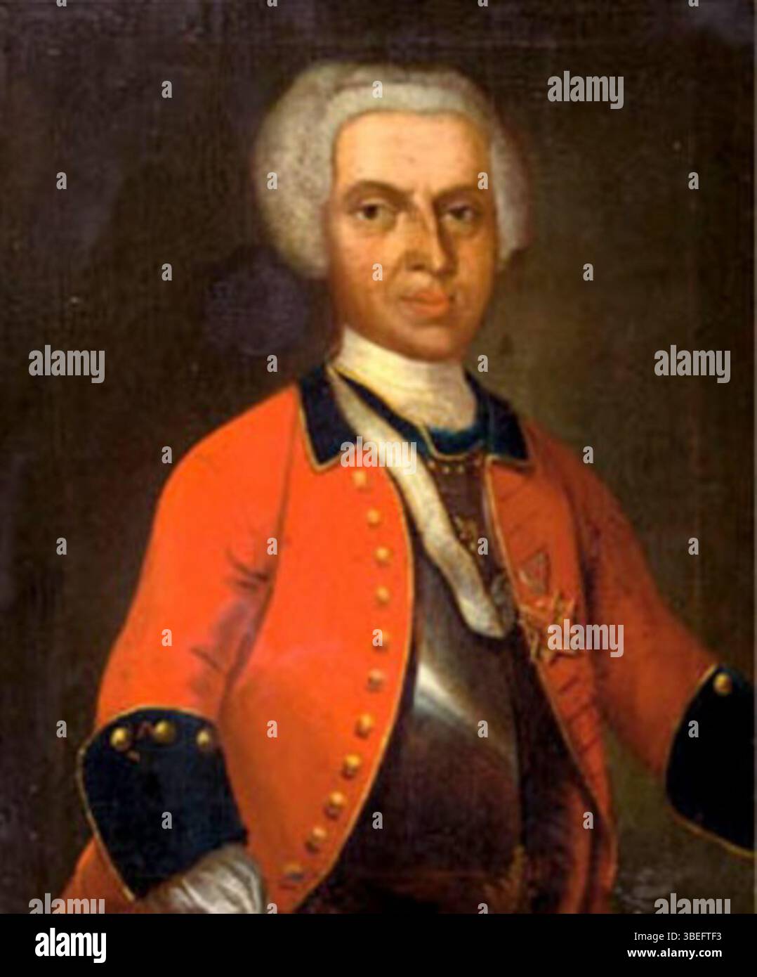 Hans Heinrich IV von Hochberg était un noble du XVIIIe siècle, connu pour son rôle important dans l'aristocratie silésienne et ses domaines dans la région. Banque D'Images