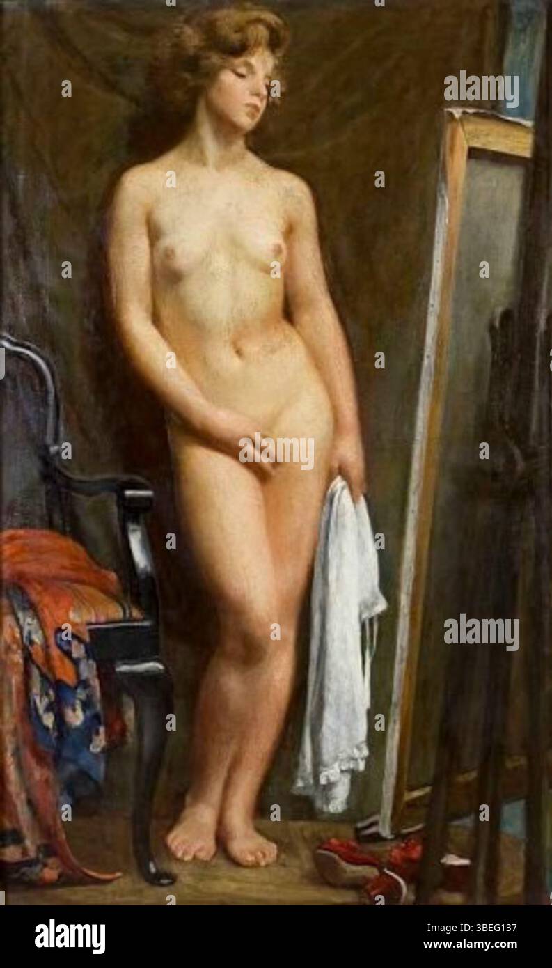 Akademia de Wojciech Weiss (1875-1950) est une peinture de 1934 qui représente l'exploration par l'artiste des formes classiques et des traditions académiques. Connu pour ses contributions à l’art polonais, les œuvres de Weiss combinent souvent une forte habileté technique et une profondeur émotionnelle. Banque D'Images Akademia de Wojciech Weiss (1875-1950) est une peinture de 1934 qui représente l'exploration par l'artiste des formes classiques et des traditions académiques. Connu pour ses contributions à l’art polonais, les œuvres de Weiss combinent souvent une forte habileté technique et une profondeur émotionnelle. Banque D'Images