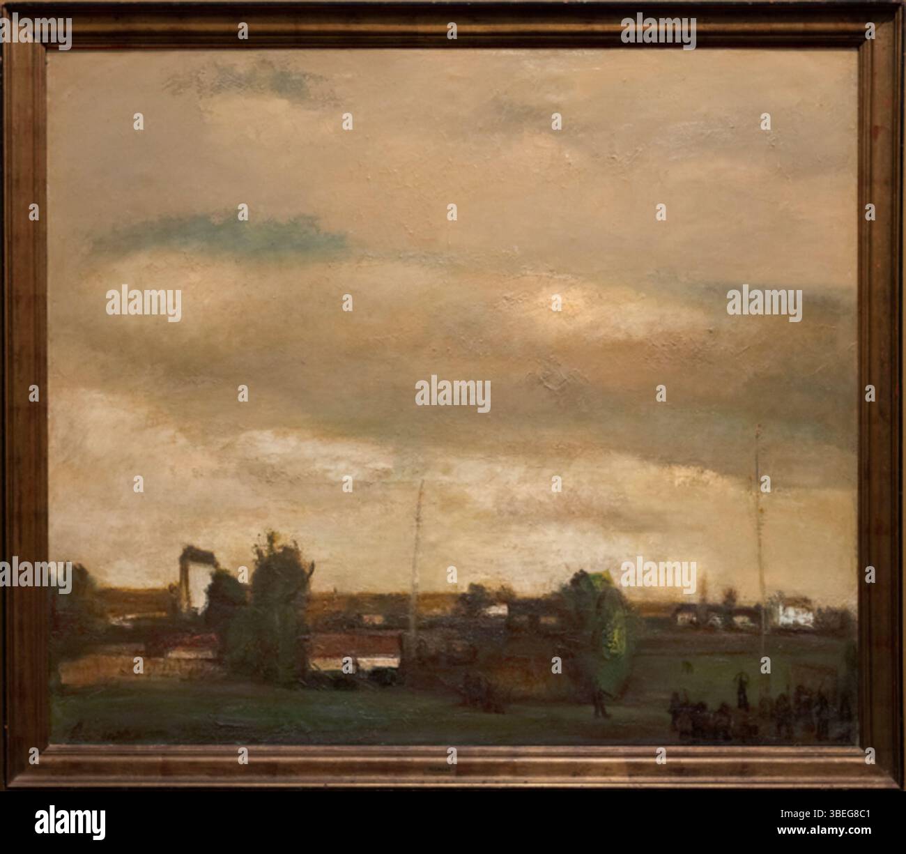 Musée voor Schone Kunsten. Gent. Oost-Vlaanderen. Belgique. Schilderij, constant Permeke, Dorp en boogschieting, 1935, olieverf op doek. Peinture. Constant Permeke. Village et tir à l'arc. 1935. Huile sur toile. . Constant Permeke (1886-1952) PMRMaeyaert@gmail.com. © Paul M.R. Maeyaert ; pmrmaeyaert@gmail.com. Europe|Belgique|Oost-Vlaanderen|Gand ; Europe|Belgique|Oost-Vlaanderen ; Europe|Belgique ; Patrimoine culturel|techniques|peinture ; Patrimoine culturel|Musée/collection privée. © Paul M.R. Maeyaert ; pmrmaeyaert@gmail.com. Réf. : PM 146220 B Gent. NE MODIFIEZ PAS LE NOM DU FICHIER. DE BESTANDSNAAM NIET WIJZIG Banque D'Images