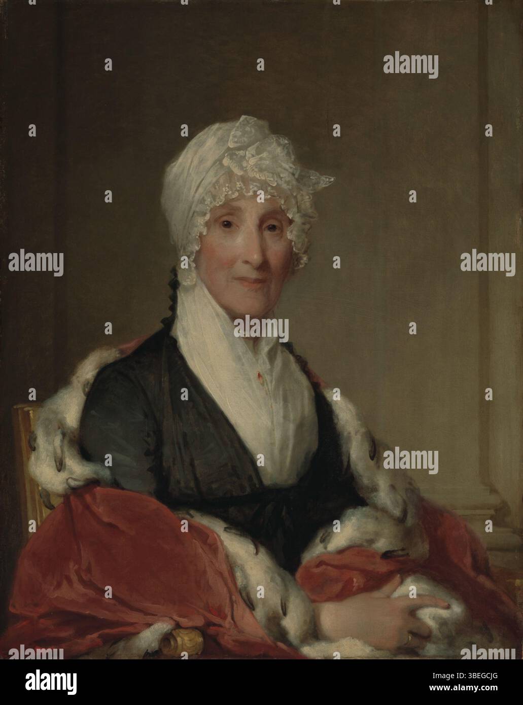 2014.244, Gilbert Stuart, américain, 1755 - 1828 (artiste), Portrait de Rebecca White Pickering (MRS Timothy Pickering), 1817-1818, huile sur panneau, sans cadre : 32 1/4 × 25 3/4 po. (81,92 × 65,41 cm) encadré : 41 × 34 1/4 × 5 1/4 po. (104,14 × 87 × 13,34 cm) ; J. Harwood et Louise B. Cochrane Fund for American Art ; Virginia Museum of Fine Arts, Richmond Banque D'Images