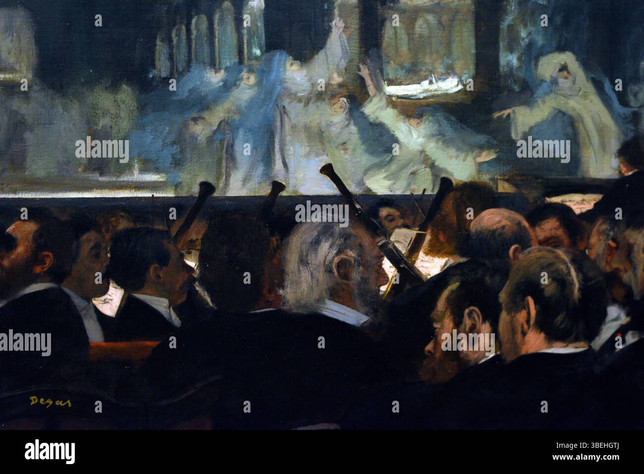 Le Ballet de Robert le Diable, 1876, huile sur toile, Edgar Degas, Victoria and Albert Museum, Londres, Angleterre. Banque D'Images