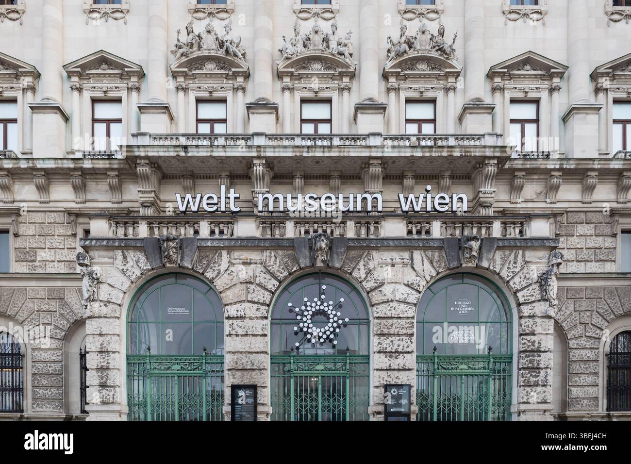 Welt Museum Wien (World Museum Vienna), Vienne, Autriche Banque D'Images