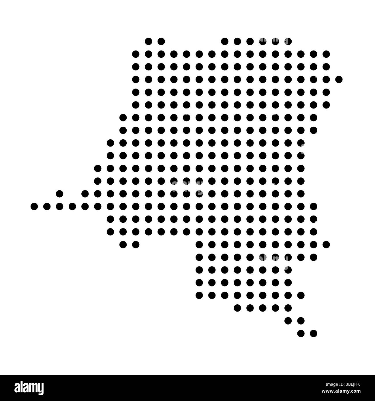 République démocratique du Congo carte en pointillés. Illustration de pixel de spot noir isolé sur fond blanc. Mosaïque circulaire vectorielle. Illustration de Vecteur République démocratique du Congo carte en pointillés. Illustration de pixel de spot noir isolé sur fond blanc. Mosaïque circulaire vectorielle. Illustration de Vecteur