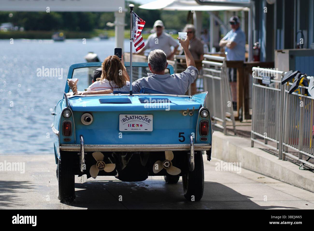 Amphibiens à Disney Springs, Lake Buena Vista Banque D'Images