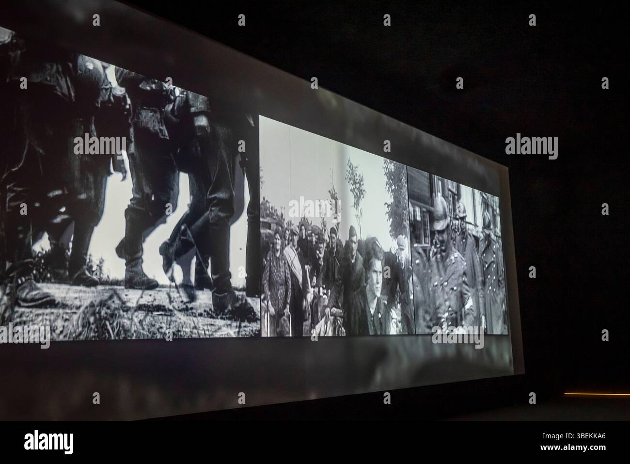 La capitale de la France, le Mémorial de Caen, Caen, musée et mémorial de guerre commémorant la seconde Guerre mondiale et la bataille de Caen, Caen, Calvados, Norman Banque D'Images