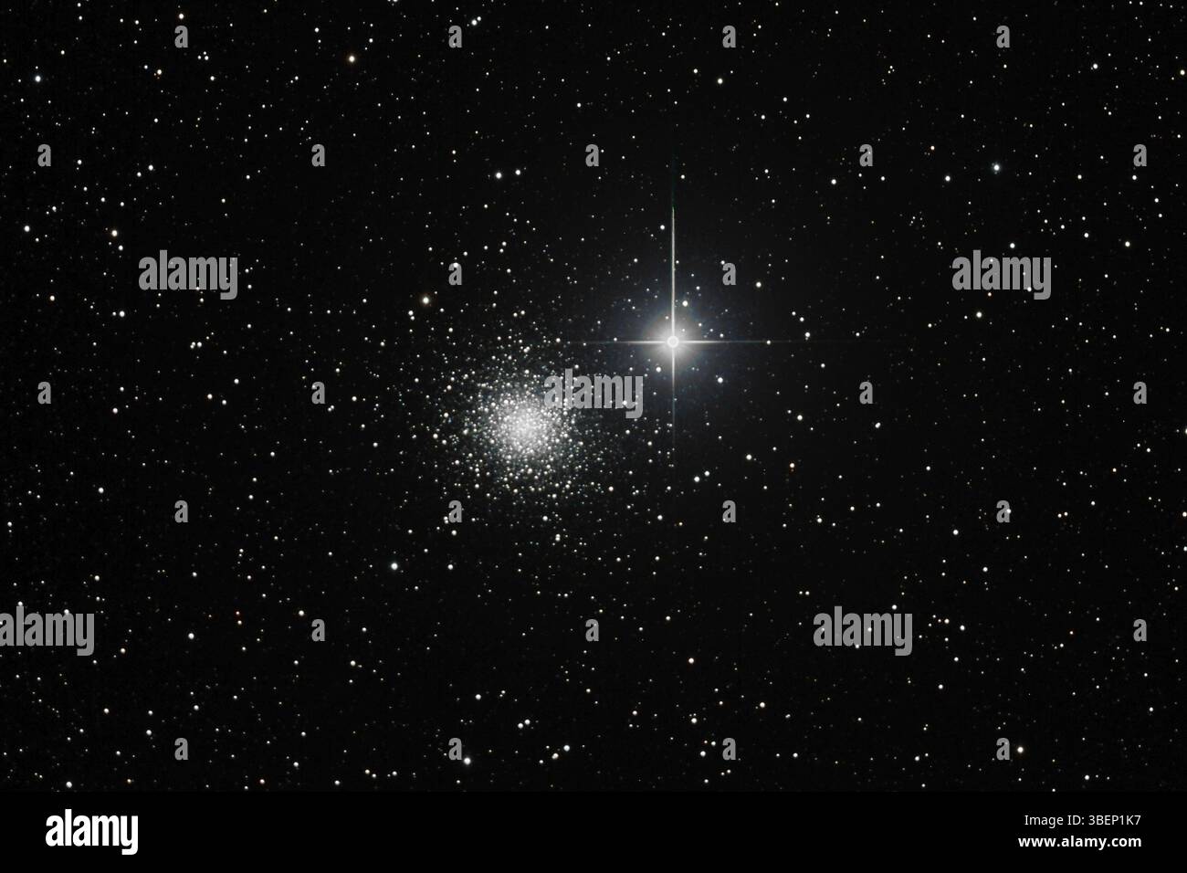 Amas globulaire NGC 5286 Banque D'Images