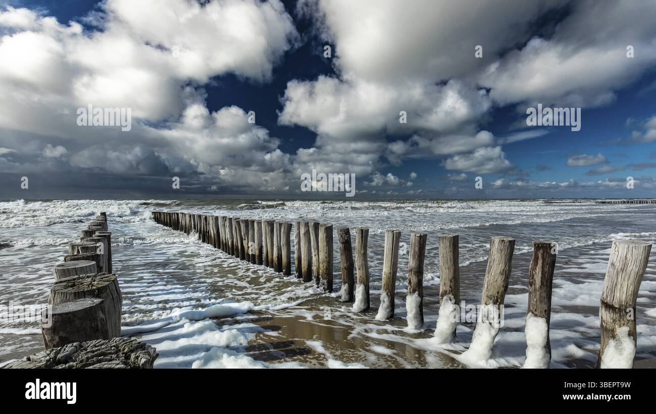 Impressions de plage Banque D'Images