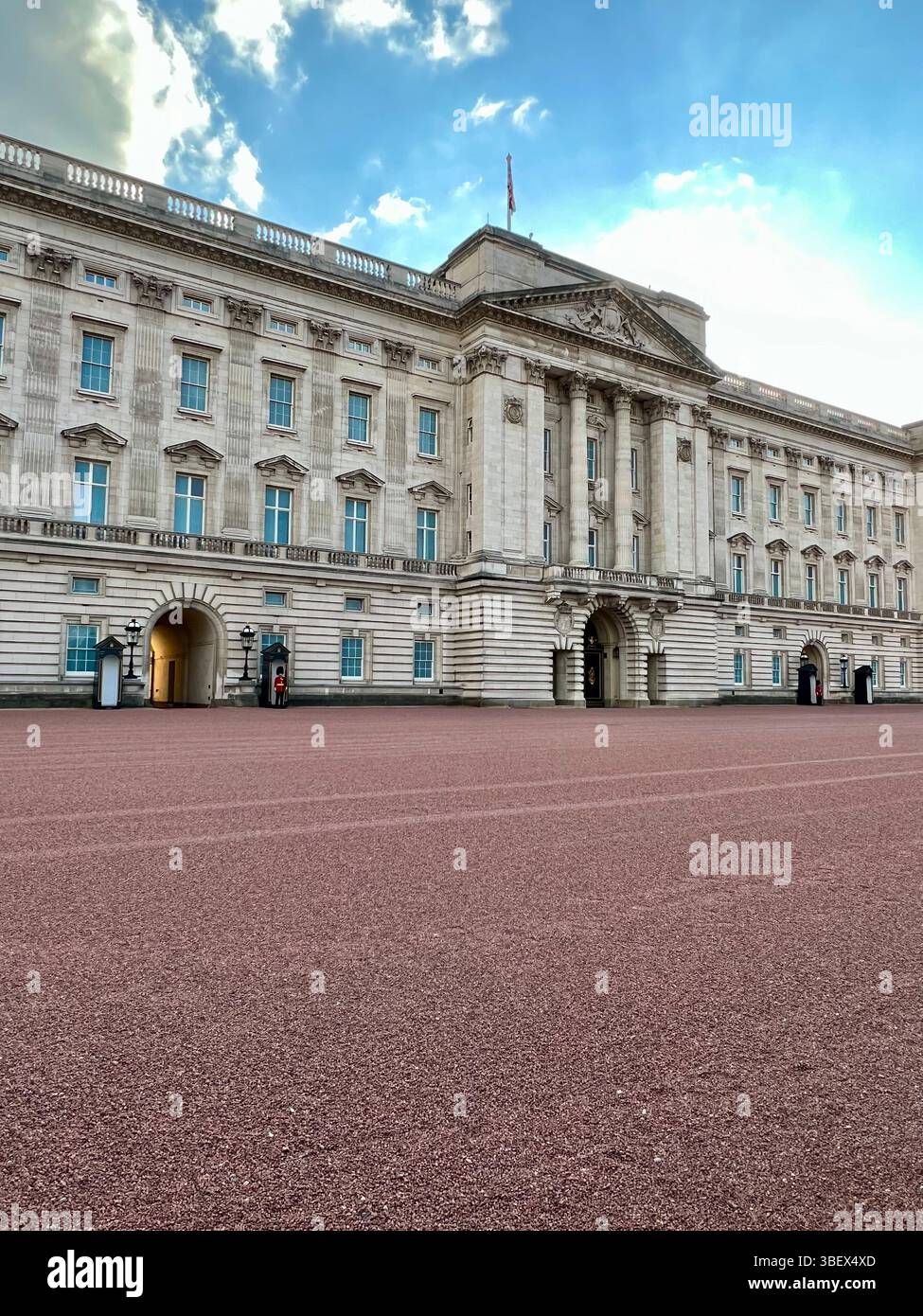 Le palais de Buckingham - Image de stock capturée avec un smartphone