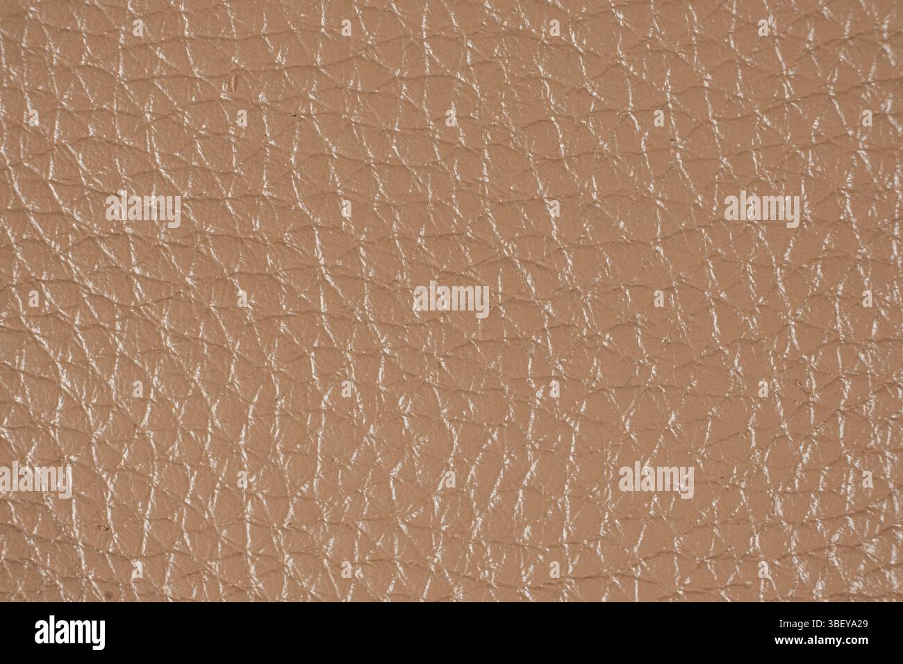 Gros plan sur la texture Macro cuir marron Banque D'Images