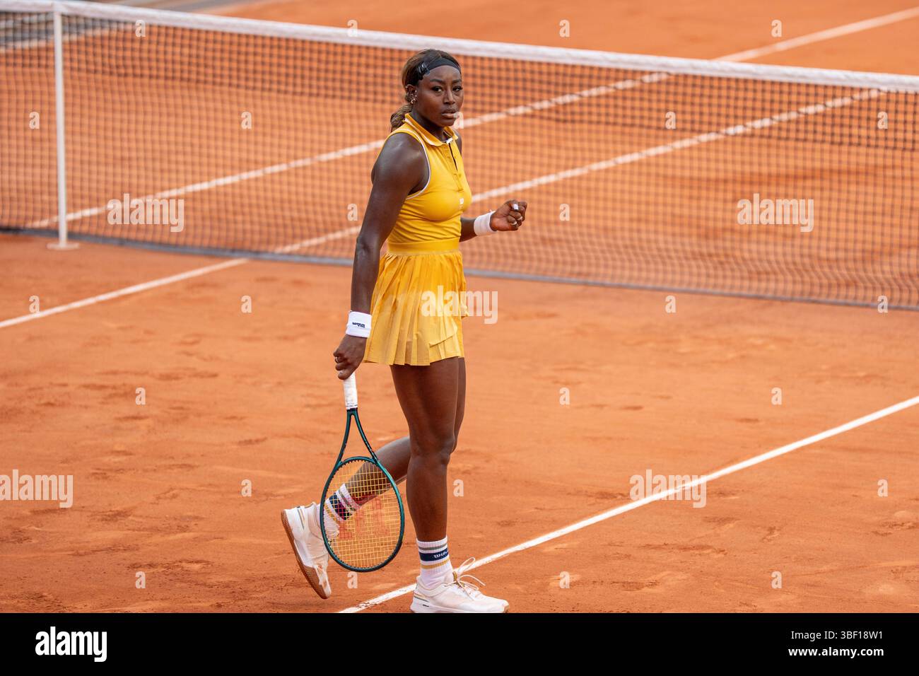 Paris, France. 29 mai 2025. PARIS, FRANCE - MAI 29 : Alycia Parks des États-Unis pendant le cinquième jour de l'Open de France 2025 à Roland Garros le 29 mai 2025 à Paris, France. (Photo de Marleen Fouchier/Agence BSR) crédit : Agence BSR/Alamy Live News Banque D'Images