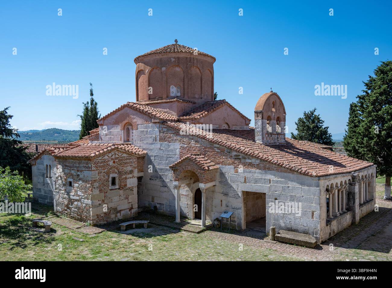 Église Sainte-Marie dans le monastère, Apollonia, Albanie Banque D'Images