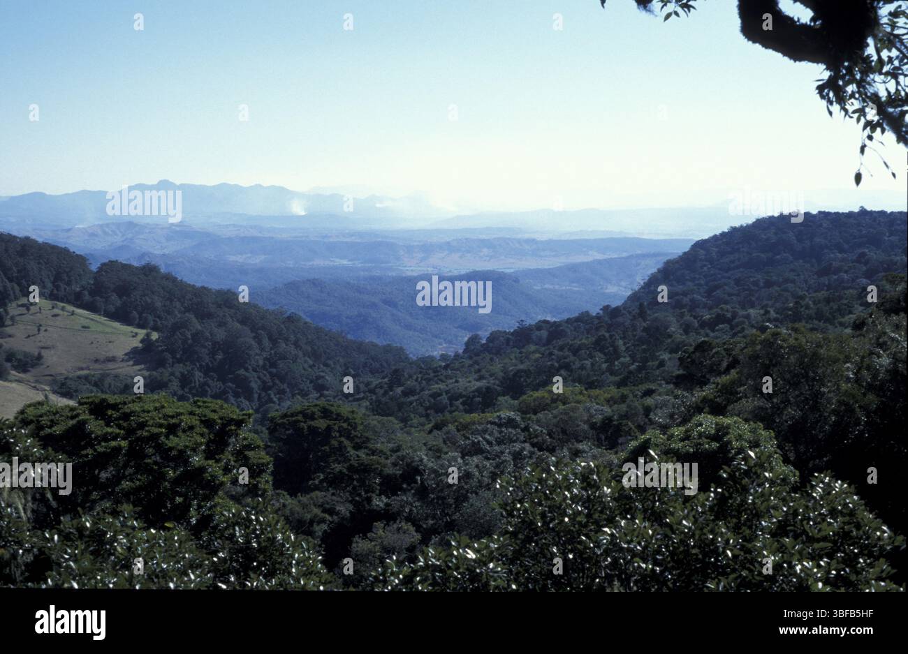 Paysage montagneux australien Banque D'Images