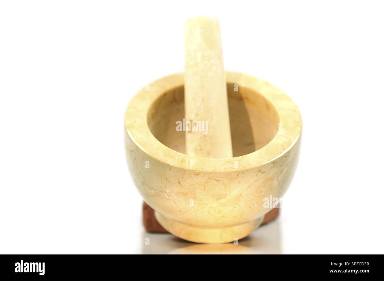 Pilon et mortier (pistillum et mortarium) Banque D'Images