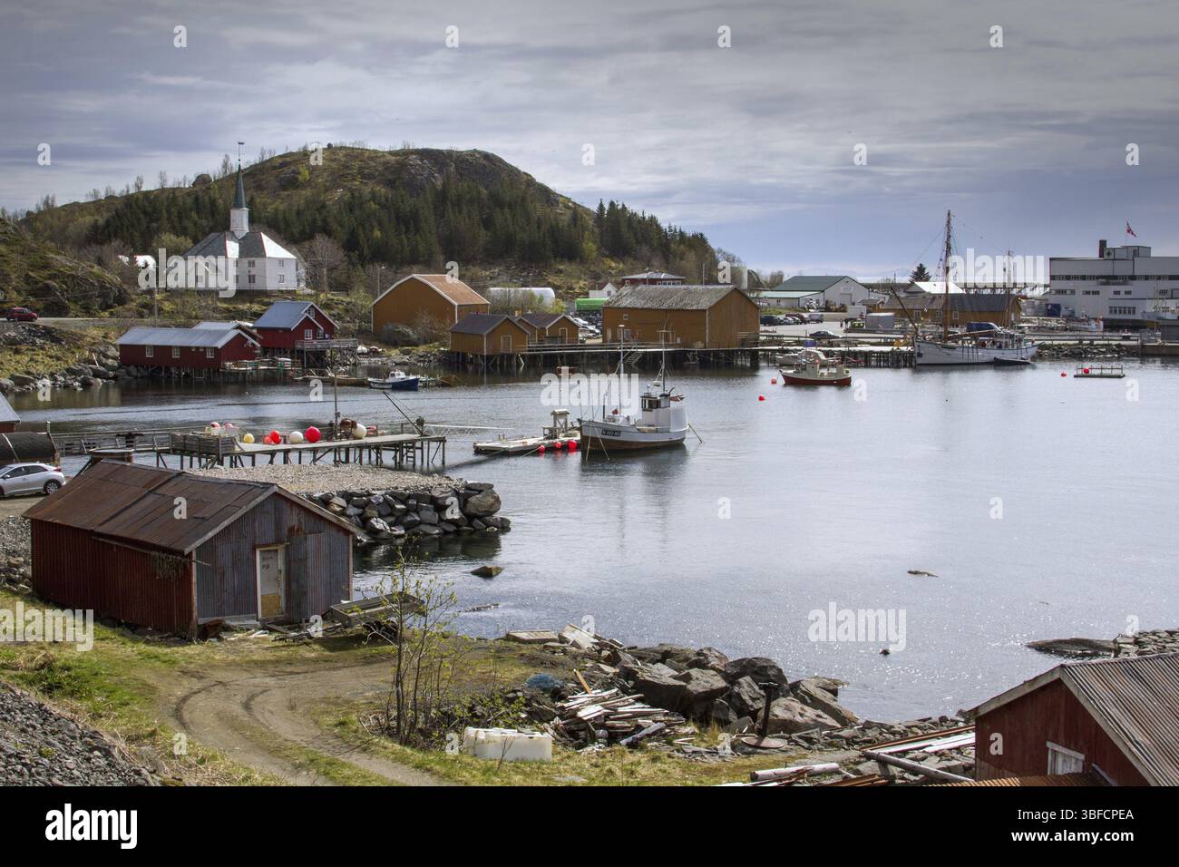 Moskenes - Lofoten Banque D'Images