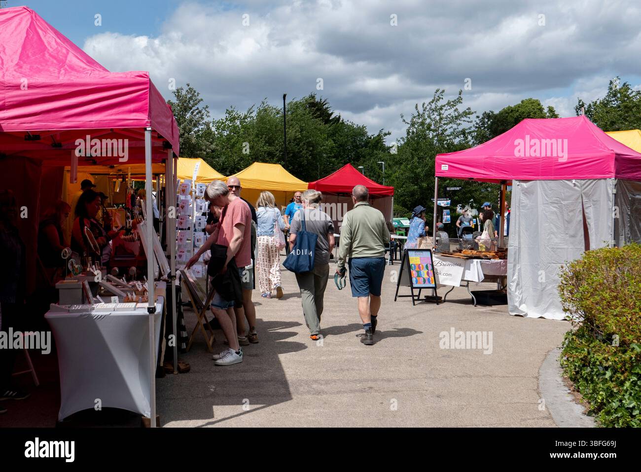 West Norwood Feast dans le sud de Londres, Angleterre. West Norwood Feast est un festival de marché de rue autofinancé et géré par des bénévoles à Lambeth. Photo : SMP News Banque D'Images