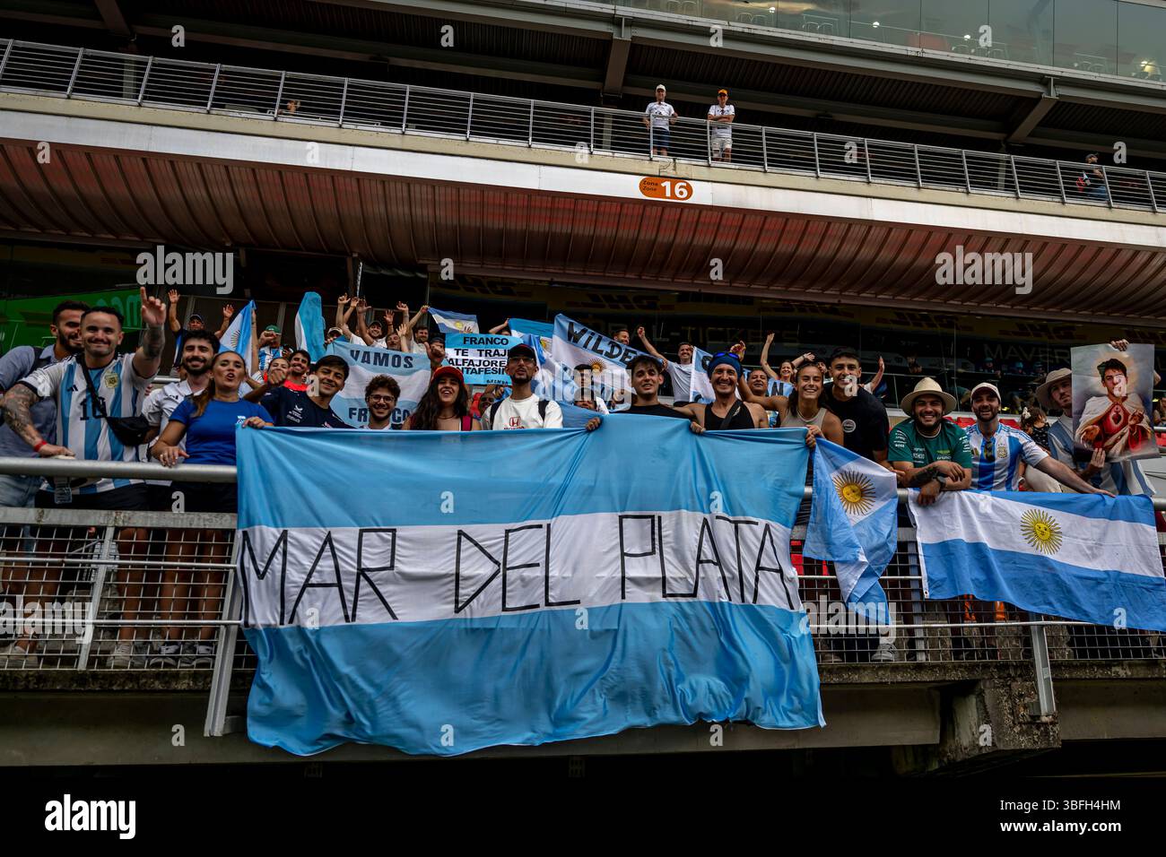 Montmelo, Espagne, 31 mai 2025, Grand Prix d'Espagne, du circuit de Barcelona-Catalunya concourt pour l'Espagne. Qualification du Grand Prix d'Espagne 2025, qui se déroule à Montmelo, en Espagne. Crédit : Michael Potts/Alamy Live News Banque D'Images