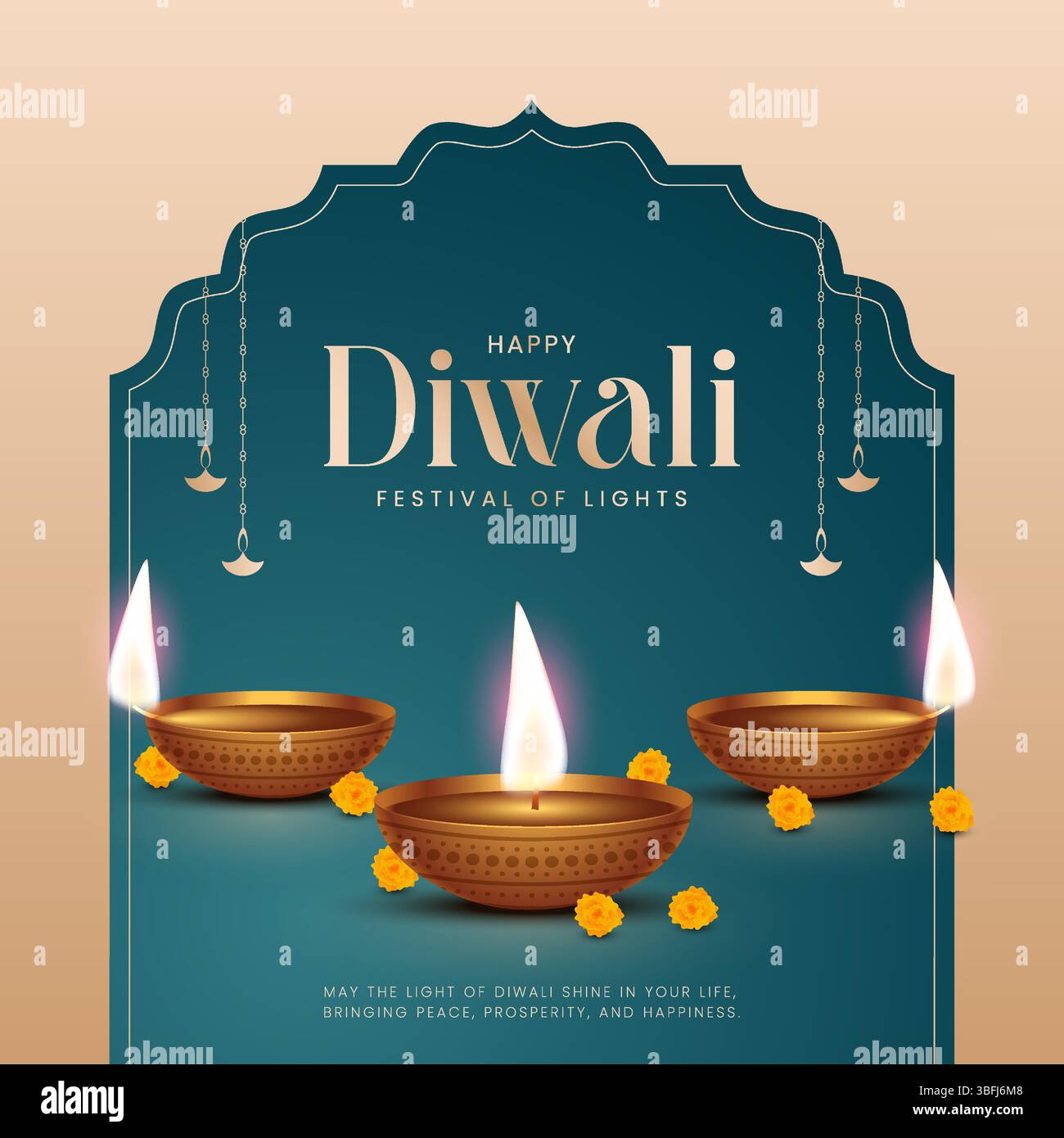 Toile De Fond Diwali 180x120 Cm - Décoration Festival Des Lumières Indien, Vinyle