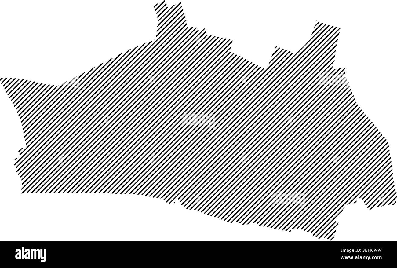 Conception d'illustration d'icône de carte de la ville de Londres Illustration de Vecteur