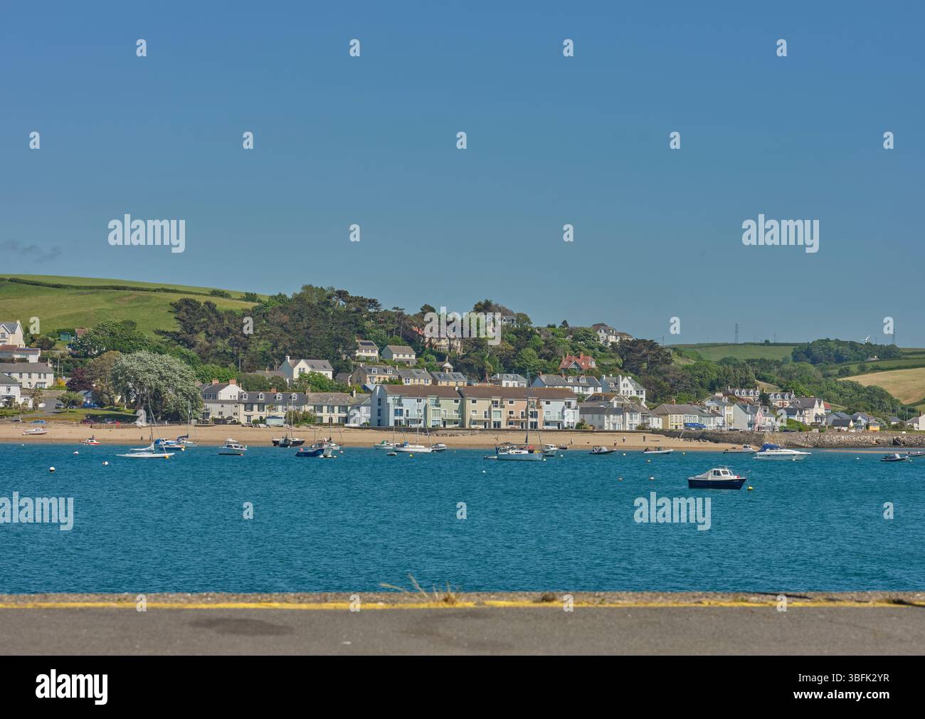 Photo de Guy Harrop. Photo de la vue vers Instow depuis le quai Appledore, North Devon image copyright Guy harrop info@guyharrop.com 07866 464282 Banque D'Images