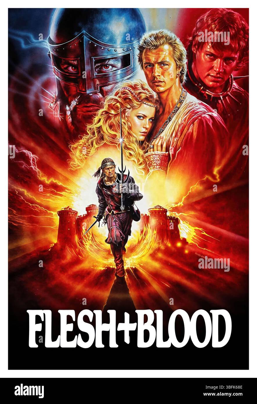 FLESH & BLOOD (1985) -titre original : FLESH+BLOOD-, réalisé par PAUL VERHOEVEN. Crédit : ORION PICTURES / album Banque D'Images