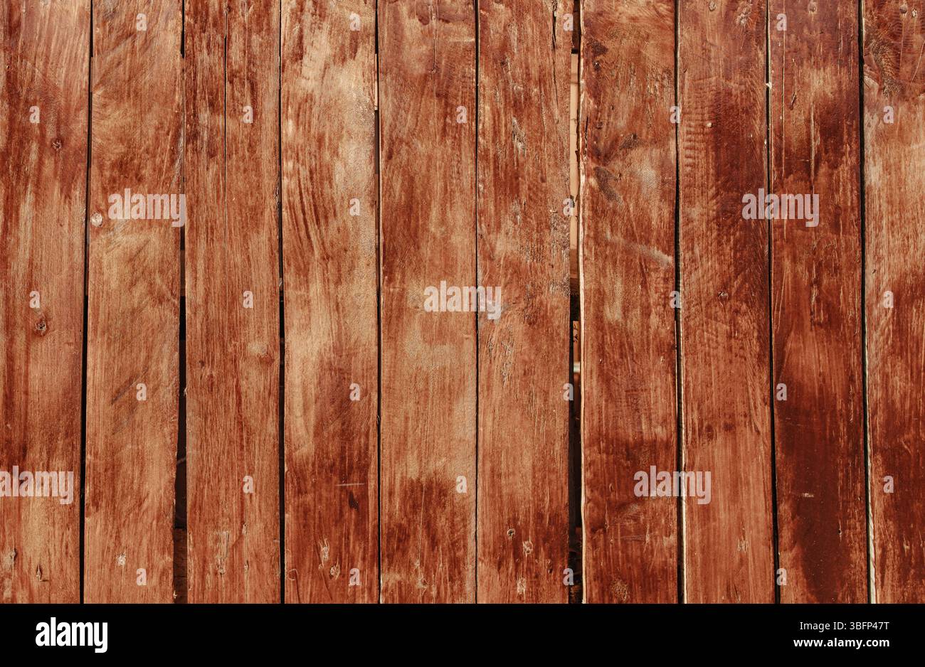 Planches en bois couleurs rouges abstraites de fond Banque D'Images