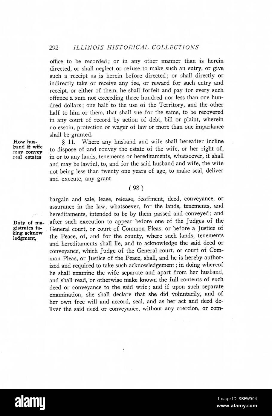 Réimpression complète des lois du territoire de l'Indiana, 1801–1809, publiée en 1930 avec annotations et contenu juridique et historique supplémentaire lié à l'Indiana. Banque D'Images Réimpression complète des lois du territoire de l'Indiana, 1801–1809, publiée en 1930 avec annotations et contenu juridique et historique supplémentaire lié à l'Indiana. Banque D'Images