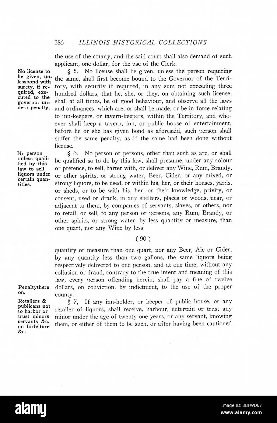 Compilation des lois juridiques du territoire de l'Indiana entre 1801 et 1809, réimprimée en 1930, avec un travail éditorial de Francis S. Philbrick et un contenu supplémentaire lié à l'Indiana provenant de sources historiques de l'État. Banque D'Images Compilation des lois juridiques du territoire de l'Indiana entre 1801 et 1809, réimprimée en 1930, avec un travail éditorial de Francis S. Philbrick et un contenu supplémentaire lié à l'Indiana provenant de sources historiques de l'État. Banque D'Images