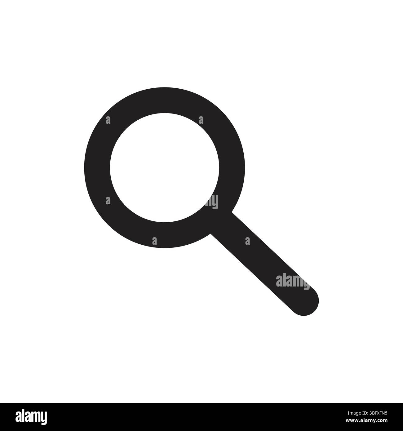 Icône Rechercher ou Loupe pour le Web, l'application et l'interface utilisateur Illustration de Vecteur