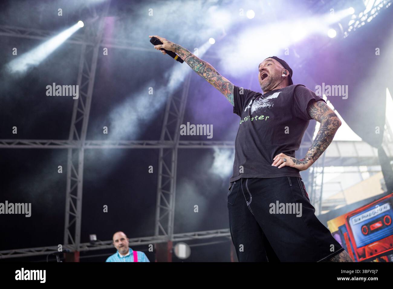 New Found Glory @ Slam Dunk Festival Italy, Milano. Foto di Davide Merli - Alamy Banque D'Images