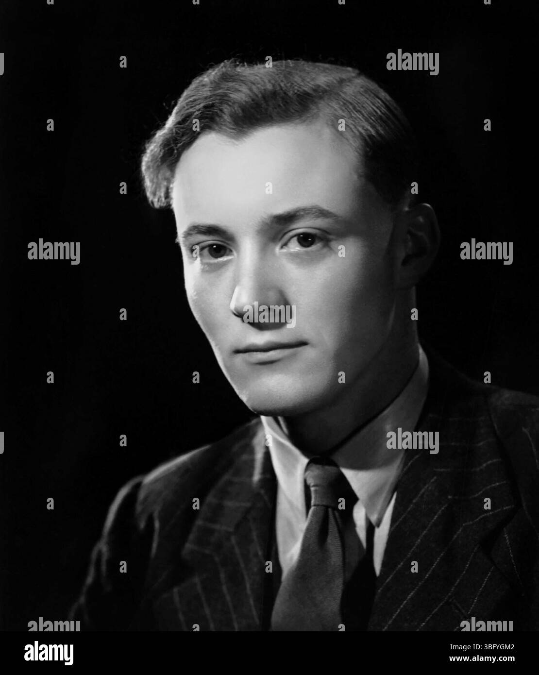 Tony Benn. Portrait du politicien travailliste britannique Anthony Neil Wedgwood Benn (1925-2014) jeune homme en 1946 Banque D'Images