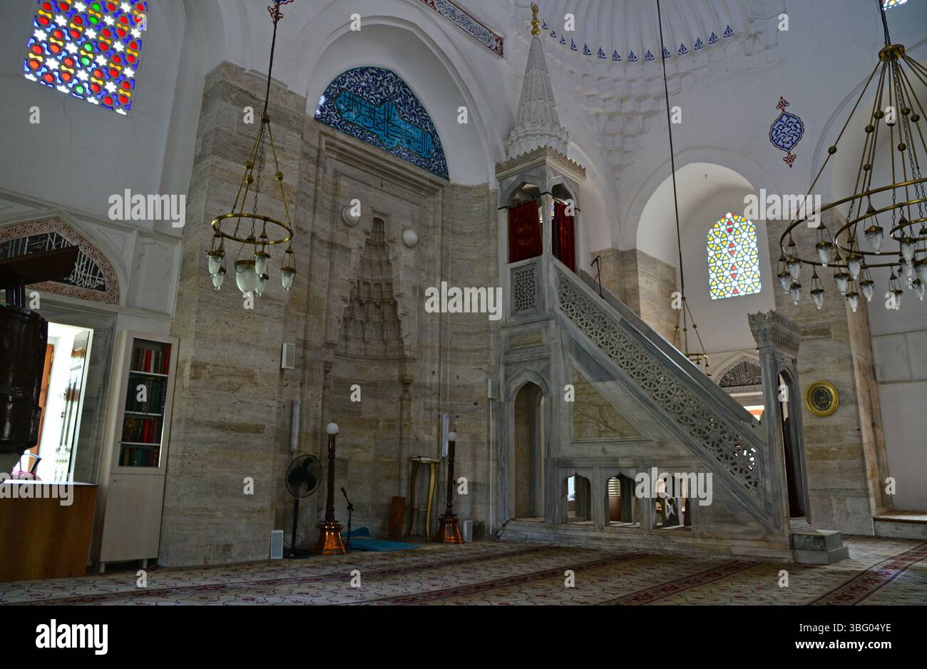 Située à Istanbul, en Turquie, la mosquée Hadim Ibrahim Pacha a été construite par Mimar Sinan au XVIe siècle. Banque D'Images